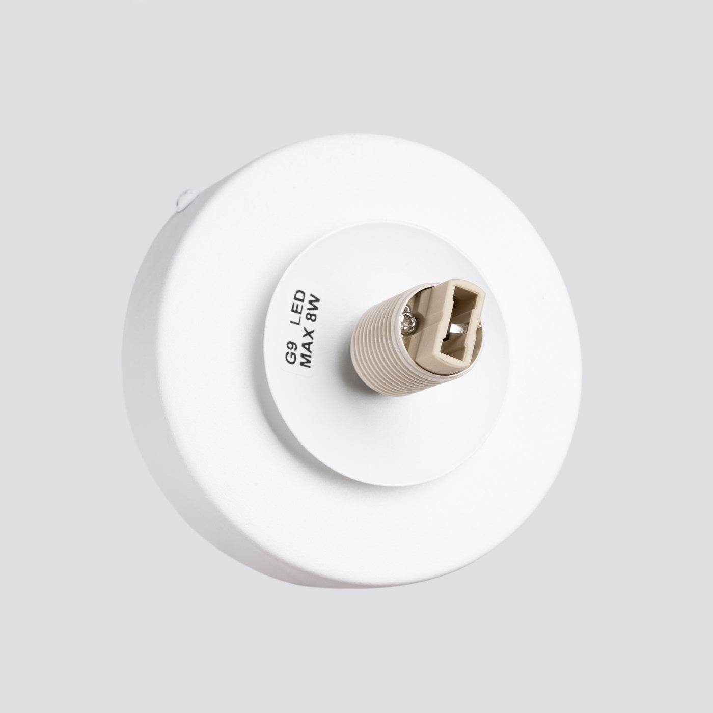 Seinalamp Yoli 1 Lülitiga Valge G9 - BrighteNova