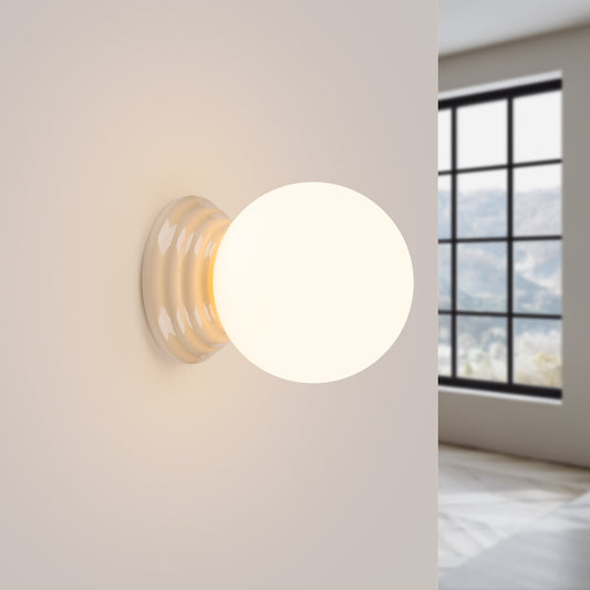 Seinalamp Zori IP44 Beež G9