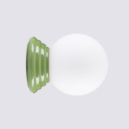 Seinalamp Zori IP44 Roheline G9