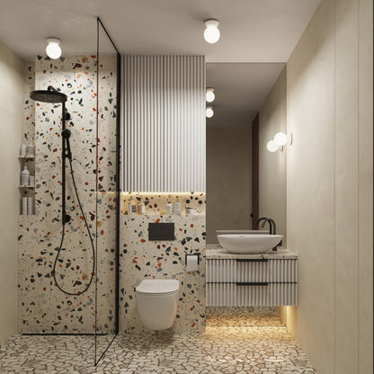 Seinalamp Zori IP44 Valge G9