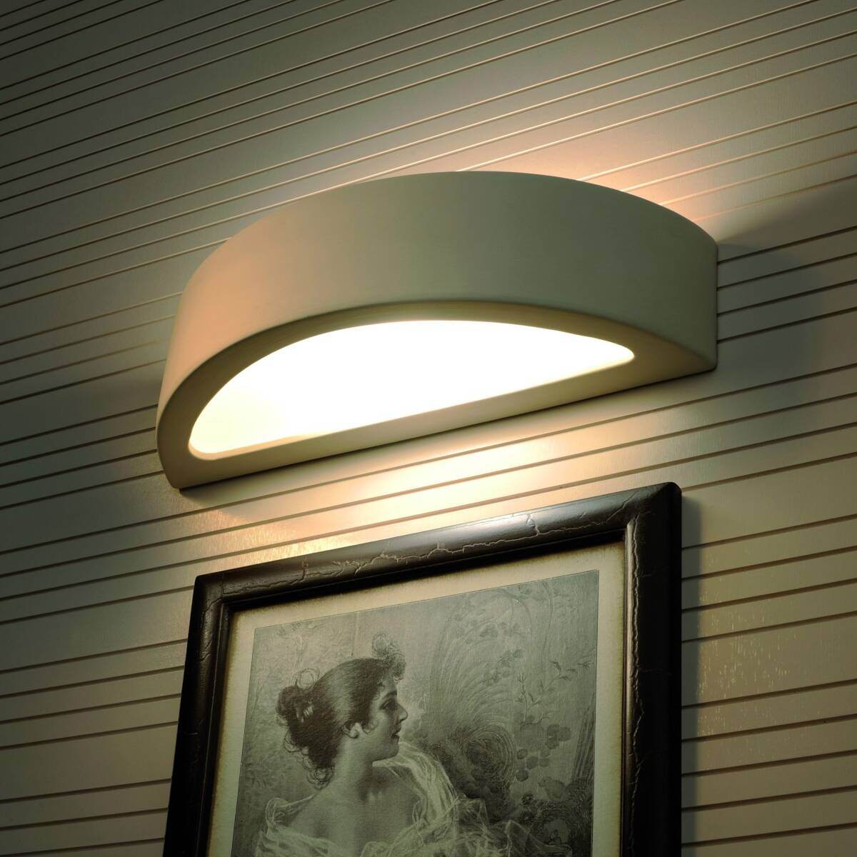 Seinalamp Atena Keraamiline Valge E27 - BrighteNova