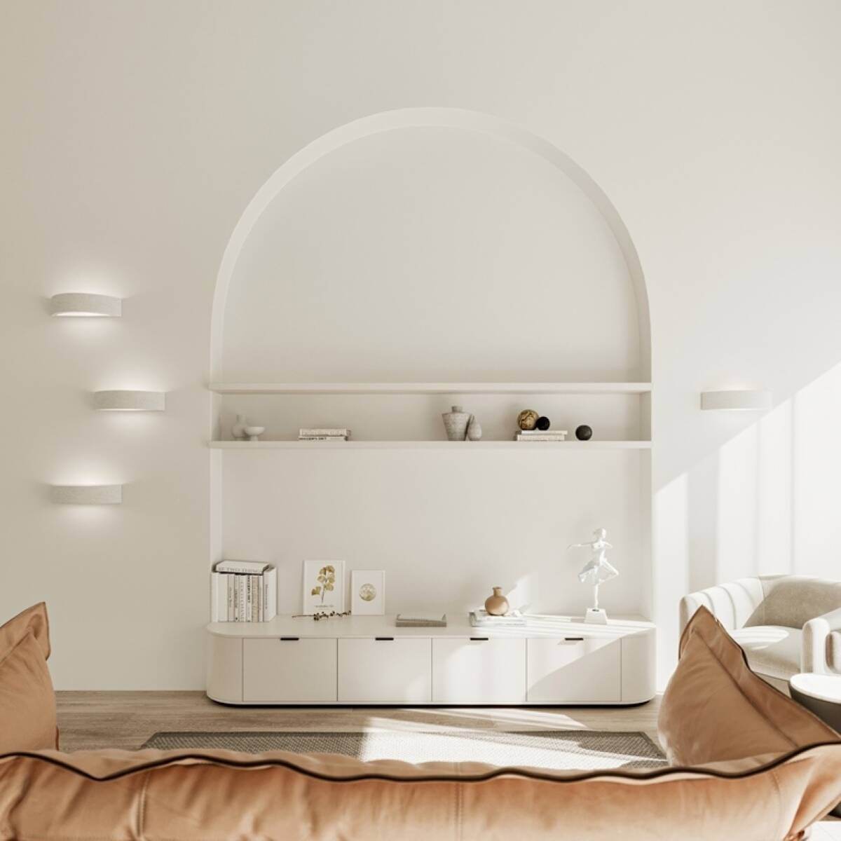 Seinalamp Atena Keraamiline Valge E27 - BrighteNova