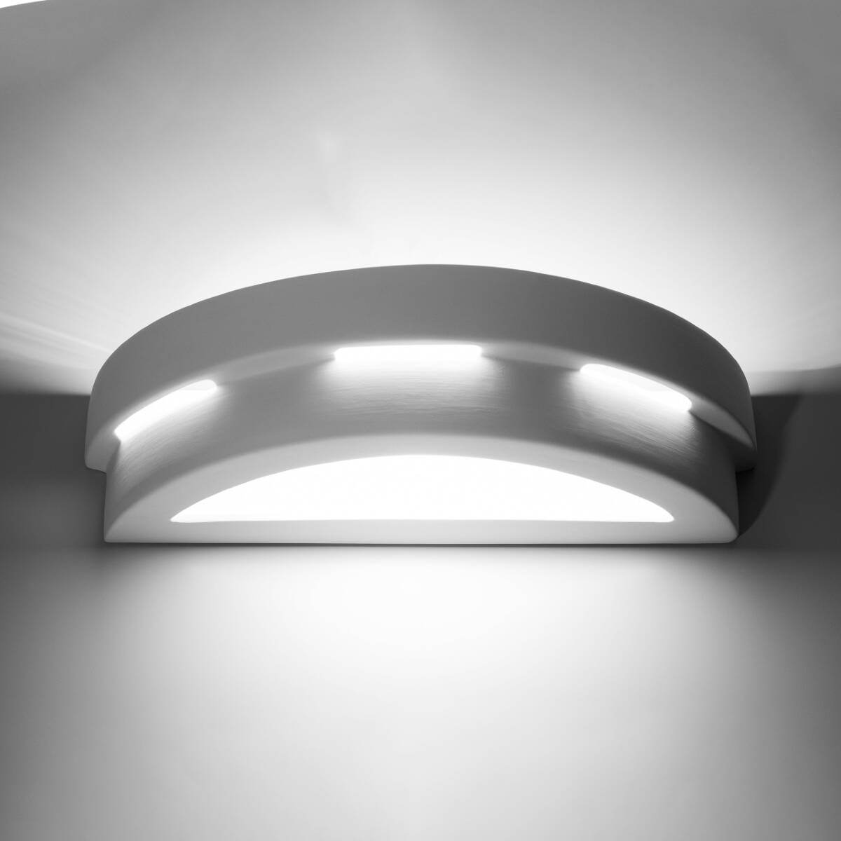 Seinalamp Helios Keraamiline Valge E27 - BrighteNova