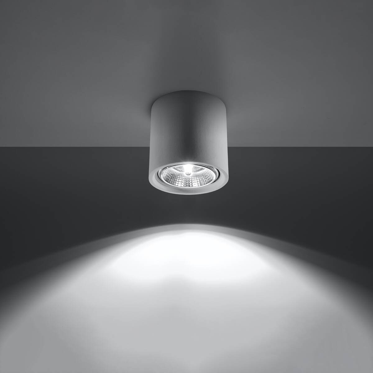 Laelamp Kalu Keraamiline Valge GU10 - BrighteNova