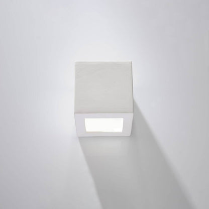 Seinalamp Leo Keraamiline Valge E27 - BrighteNova