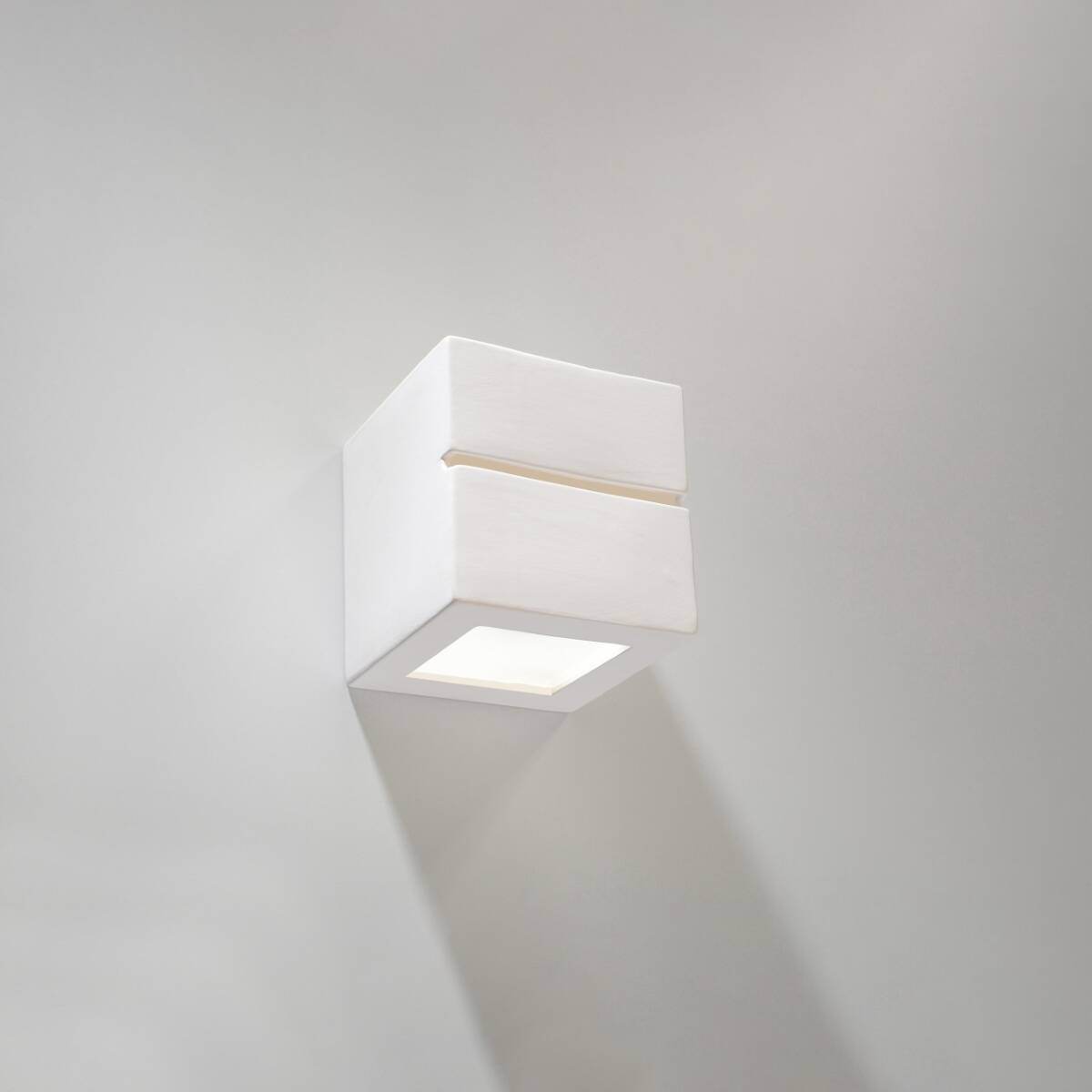 Seinalamp Leo Line Keraamiline Valge E27 - BrighteNova