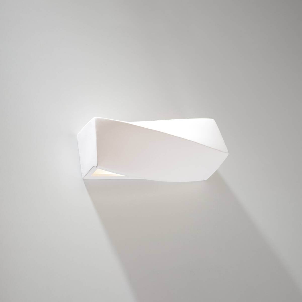 Seinalamp Sigma Mini Keraamiline Valge E27 - BrighteNova
