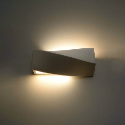 Seinalamp Sigma Mini Keraamiline Valge E27 - BrighteNova