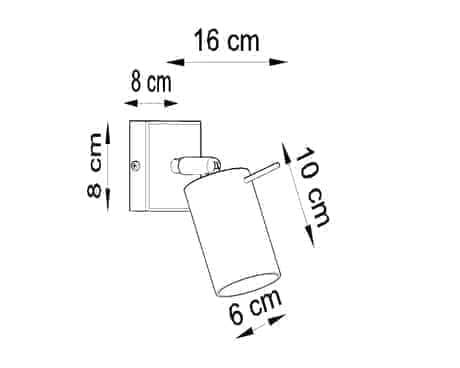 Seinalamp Ring Valge GU10 - BrighteNova